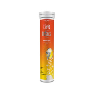 Orzax Efervit Defense Vitamin C Vitamin D3 Zinc 20 Effervescent Tablets