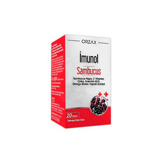 Orzax İmunol Sambucus 20 Capsules