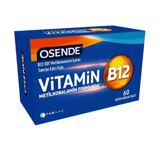 Osende Vitamin B12 1000 mcg 60 Orally Dispersible Tablet
