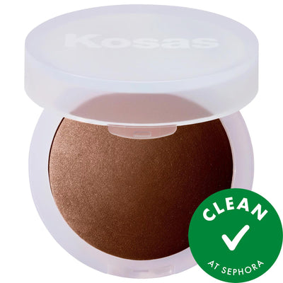 Cloud Set Talc-Free Vegan Baked Setting Powder: Smooths Skin, Minimizes Pores, Natural Finish - Perfect for Sensitive Sk
