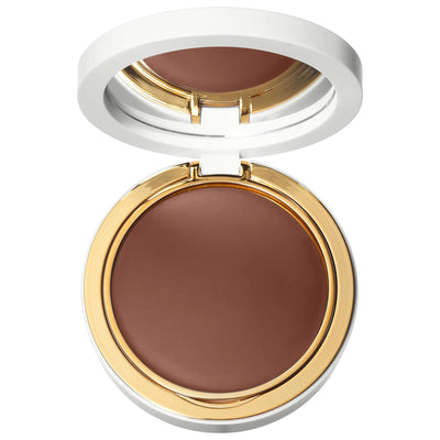 Crème Cr�me to Powder Skin Foundation: Medium Coverage, Natural Matte Finish, Vegan, Cruelty-Free - Brighten & Even Skin