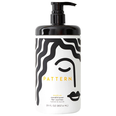 PATTERN Medium Conditioner with Biotin for Curly & Coily Hair - Moisturizing, Sulfate-Free, Cruelty-Free Conditioner for