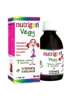 Nutrigen Dietary Supplement Syrup for Kids - Vegetable Extracts, 6.76 fl oz Nutrigen Kids Dietary Supplement Syrup - 6.76 fl oz Nutrigen Vegy Şurup, vegetable supplement for children, dietary supplement syrup, nutritional supplement for kids, vegetable extract supplement, health supplements for kids, natural nutritional supplements, kids wellness products, dietary supplements for children, Nutrigen, kids health supplements