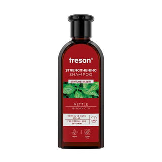 Tresan Nettle Shampoo for Hair Loss - Strengthens & Volumizes Normal to Dry Hair - Paraben & Gluten-Free, Natural Hair Loss Treatment Tresan Nettle Shampoo: Fight Hair Loss, Strengthen & Volumize! nettle shampoo, anti-hair loss shampoo, shampoo for dry hair, shampoo for normal hair, paraben free shampoo, gluten free shampoo, hair strengthening shampoo, natural hair loss treatment, shampoo for hair volume, hair loss prevention shampoo, hair loss, dry hair, normal hair, paraben-free, gluten-free, hair strengt
