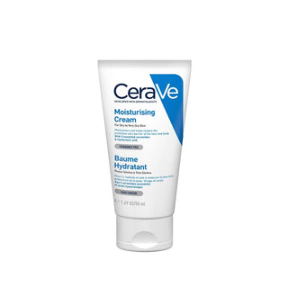 CeraVe Moisturizing Cream 50ml - Hydrating Cream for Dry, Sensitive Skin - Fragrance-Free, Non-Irritating CeraVe Moisturizing Cream 50ml - Hydrating Cream for Dry Skin CeraVe Moisturizing Cream, Moisturizing Cream 50 ml, Dry skin moisturizer, Sensitive skin cream, Fragrance-free moisturizer, Non-irritating cream, Hydrating cream, Skincare for dry skin, Eczema relief, Psoriasis relief, Dermatologist-formulated, Travel-friendly skincare, Gentle skincare