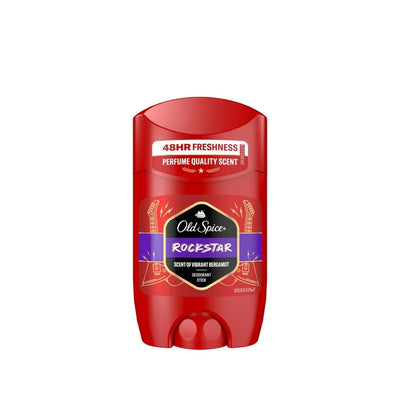 Old Spice Rockstar Antiperspirant Deodorant Stick for Men - 50ml, Long Lasting Protection & Confidence