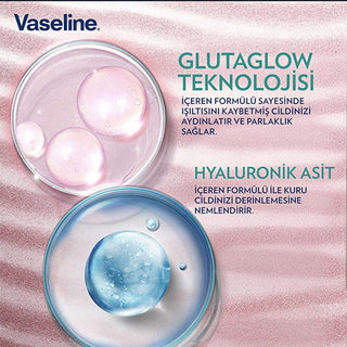 Vaseline Gluta-Hya Smooth Body Lotion: Brighten, Smooth, & Hydrate Dry Skin | Niacinamide, AHA, BHA, PHA, Hyaluronic Acid - Non-Greasy Formula Vaseline Gluta-Hya: Smooth & Bright Body Lotion - Dry Skin Savior body lotion, smoothing body lotion, skin brightening lotion, dry skin moisturizer, Niacinamide body lotion, AHA BHA PHA lotion, GlutaGlow lotion, Hyaluronic acid body lotion, non-greasy body lotion, blemish reducing body lotion, moisturizing lotion, radiant skin, smooth skin, skin renewal, hydration, d