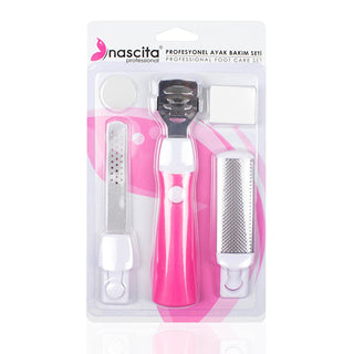 Nascita Professional Foot Care Set - Comprehensive 3-Piece Pedicure Kit for Heel & Nail Grooming Nascita Foot Care Set - Professional Pedicure Kit foot care set, pedicure kit, foot grooming tools, heel care, nail care tools, professional foot care, home pedicure, foot health, grooming essentials, personal care, Nascita, foot care products, beauty tools