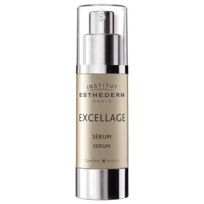 Institut Esthederm Excellage Serum: Anti-Aging Facial Serum for Mature Skin - Reduce Wrinkles, Restore Radiance & Even S