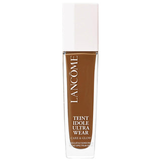 Lancôme Teint Idole Ultra Wear Care & Glow Foundation: 24H Transfer-Resistant, Hydrating Hyaluronic Acid Foundation for Sensitive Skin, SPF 27 & Natural Glow Lancôme Glow Foundation: Hydrating, Transfer-Resistant & SPF 27 glow foundation, hyaluronic acid foundation, transfer-resistant foundation, medium coverage foundation, foundation for sensitive skin, hydrating foundation, SPF foundation, natural finish foundation, Teint Idole foundation, long wear foundation, foundation, makeup, face makeup, hydrating, 