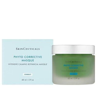 skinceuticals phyto corrective masque 60ml front view, skinceuticals phyto corrective masque 60ml ingredients, skinceuticals phyto corrective masque application process SkinCeuticals Phyto Corrective Masque - Hydrating & Calming | 60ml SkinCeuticals Phyto Corrective Masque - Hydrating & Calming skinceuticals, phyto-corrective-masque, hydrating-mask, sensitive-skin, skin-care, calming-mask, plant-extracts, moisturizer, ai-generated, skincare-routine