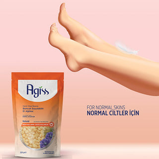 Agiss Natural Hair Removal Wax for Normal Skin - 220g, Easy & Effective Body Waxing Agiss Natural Hair Removal Wax for Normal Skin hair removal wax, natural hair removal, wax for normal skin, easy hair removal, body waxing, Agiss, hair removal products, normal skin hair removal, waxing for women, at-home hair removal, hair removal solutions, cosmetic products, personal care, beauty products, skincare, hair removal for sensitive areas