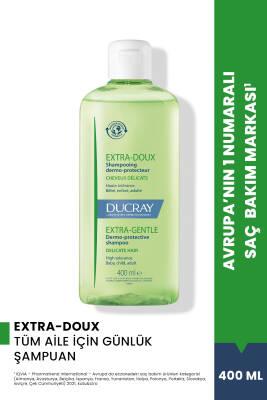 Ducray Extra Doux Gentle Shampoo for Sensitive Scalp, pH Balanced, 13.53 fl oz Ducray Extra Doux Gentle Shampoo - pH Balanced for Sensitive Scalp gentle shampoo, sensitive scalp shampoo, pH balanced shampoo, family shampoo, Ducray Extra Doux Şampuan, daily hair care, mild shampoo, non-irritating shampoo, hypoallergenic shampoo, scalp health, hair care routine, gentle cleansing, family-friendly shampoo, daily use shampoo