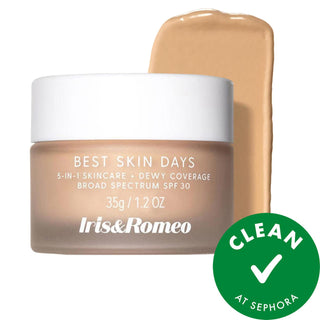 Best Skin Days SPF30 Whipped Tinted Moisturizer with Vitamin C + Hyaluronic Acid - Vegan, Cruelty-Free Makeup with SPF 30 Protection Best Skin Days SPF30 Tinted Moisturizer - Vegan & Cruelty-Free tinted moisturizer, SPF 30, vegan skincare, cruelty-free makeup, blue light protection, natural coverage, hydrating moisturizer, Best Skin Days, makeup for natural look, skincare with sun protection, serum-strength skincare, recyclable packaging, eco-friendly beauty products, non-nano zinc oxide, hyaluronic acid be