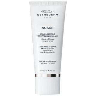 Institut Esthederm No Sun: Mineral Sunscreen for Sensitive Skin - Anti-Aging, Broad Spectrum, Water Resistant - Intense Face Sun Protection Institut Esthederm No Sun: Mineral Sunscreen for Sensitive Skin mineral sunscreen, sunscreen for sensitive skin, anti-aging sunscreen, broad spectrum sunscreen, water resistant sunscreen, sun protection, sunscreen for face, Institut Esthederm No Sun, sunscreen, sensitive skin, photo-aging, wrinkles, blackheads, water resistant, sweat resistant, face sunscreen, body suns