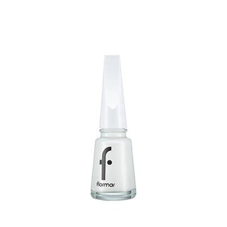 Flormar Nail Polish - Bright White, Smooth Finish, Easy Application Flormar Bright White Nail Polish - Easy Application Nail Polish, Flormar, Bright White Nail Color, Easy Application Nail Polish, Wide Range of Nail Colors, Nail Enamel, Beauty Essentials, Nail Care, Cosmetics, Makeup, Nail Art, Beauty Products