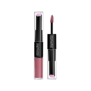L'Oreal Paris Infaillible 24H Lipstick: Toujours Teaberry -  Long-Lasting Color & Hydration, All-Day Vibrant Moisturizing Lip Color L'Oreal Paris 24H Lipstick: Long-Lasting, Hydrating Color long-lasting lipstick, 24 hour lipstick, hydrating lipstick, Loreal lipstick, Teaberry lipstick, two-step lipstick, moisturizing lip color, durable lipstick, lipstick with balm, L'Oreal Paris lipstick, lipstick, lip color, makeup, beauty, women's cosmetics, vibrant color, long-wear, kiss-proof, smudge-proof, all-day colo