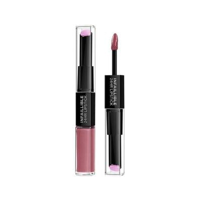 L'Oreal Paris Infaillible 24H Lipstick: Toujours Teaberry - Long-Lasting Color & Hydration, All-Day Vibrant Moisturizing