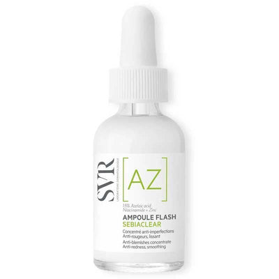 SVR Sebiaclear AZ Ampoule Flash - Concentrated Serum for Oily Skin | 30 ml