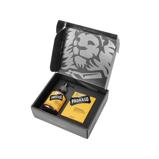 Proraso Beard Care Duo - Wood Spice Balsam & Shampoo for Nourished Beards Proraso Beard Care Duo - Wood Spice Balsam & Shampoo Beard balm, Beard shampoo, Wood Spice fragrance, Proraso beard care, Beard grooming products, Men's grooming, Beard care routine, Nourishing beard products, Grooming essentials, Beard health, Beard softening, Conditioning beard, Grooming for men, Beard products, Wood Spice scent, Proraso products