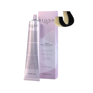 Inebrya Blondesse Hair Toner Demi Permanent 02 Deep Brown Pearl - Professional Blonde Hair Color Toning Solution Inebrya Blondesse Demi Permanent Hair Toner 02 Deep Brown Pearl hair toner, demi permanent hair color, blonde hair toner, Inebrya Blondesse, Deep Brown Pearl hair color, professional hair care, salon-grade hair products, hair color correction, blonde hair solutions, hair toning, demi permanent hair dye