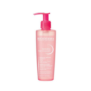 bioderma sensibio foaming gel 200ml bottle, bioderma foaming cleanser application Bioderma Sensibio Foaming Gel - Gentle Cleanser | 200ml Bioderma Sensibio Foaming Gel | Gentle Cleanser for Sensitive Skin bioderma, foaming-gel, sensitive-skin, gentle-cleanser, hydrating, facial-cleanser, makeup-remover, daily-use, ai-generated, skincare
