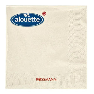 Alouette 30-Count Disposable Napkins (33 x 33 cm) - Convenient, Hygienic, and Easy to Use Alouette 30-Count Disposable Napkins - Convenient & Hygienic napkins, disposable napkins, paper napkins, 30 count napkins, 33 x 33 cm napkins, household napkins, personal care napkins, convenient napkins, hygienic napkins, easy to use napkins, Alouette napkins, disposable tableware, cleaning solutions, picnic essentials, family dinner essentials