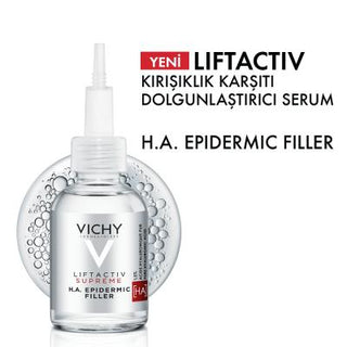 vichy liftactiv supreme h.a epidermic filler serum, anti-wrinkle serum for face and eye area Vichy Liftactiv Supreme H.A Epidermic Filler - Anti-Wrinkle Serum | 30 ml Vichy Liftactiv Supreme H.A Filler - Anti-Wrinkle Serum | 30 ml vichy, anti-wrinkle, face-serum, hyaluronic-acid, skincare, wrinkle-reduction, moisturizing, dermatologist-tested, ai-generated, peptide-serum