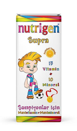 Nutrigen Supra Syrup 200ml - Comprehensive Multivitamin & Mineral Supplement for Adults