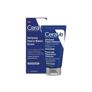 CeraVe Advanced Repair Cream: Deeply Moisturizes, Repairs & Protects Dry, Sensitive Skin - Ceramides, Hyaluronic Acid, Fragrance-Free - 50ml CeraVe Repair Cream: Hydrates & Repairs Dry, Sensitive Skin CeraVe repair cream, dry skin moisturizer, sensitive skin cream, hyaluronic acid cream, ceramides skin repair, fragrance-free moisturizer, alcohol free skin cream, eczema relief cream, skin barrier repair cream, CeraVe, repair cream, dry skin cream, sensitive skin, hyaluronic acid, ceramides, fragrance-free, a