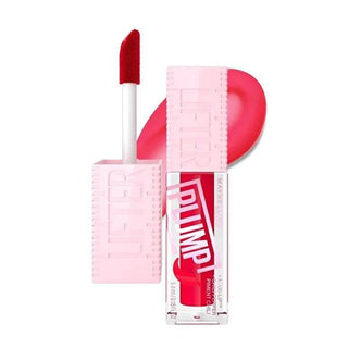 Maybelline Lifter Plump Red Flag 004: Lip Plumper Gloss for +30% Fuller Lips, Intense Plumping, & Long Lasting Shine Maybelline Lifter Plump: Red Lip Plumper Gloss for Fuller Lips lip plumper gloss, Maybelline Lifter Plump, red lip gloss, lip enhancer, lip volume, plumping lip gloss, fuller lips, lip cosmetics, chili pepper lip plumper, long lasting lip gloss, lip gloss, lip plumper, Maybelline, Red Flag 004, instant lip volume, lip enhancement, cosmetics, beauty, lip care, plumping effect, non-sticky gloss