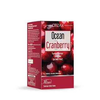 Orzax Ocean Cranberry Dietary Supplement - 30 Tablets for Urinary Tract Health Support Orzax Cranberry Supplement for Urinary Tract Health cranberry supplement, dietary supplement, urinary tract health, proanthocyanidin, standardized cranberry extract, Orzax, health supplements, natural health products, urinary health support, family health, wellness products