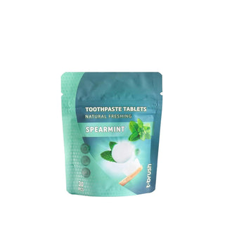 T-Brush Mint Flavor Toothpaste Tablets - Eco-Friendly Oral Care with Fluoride - 30 Count T-Brush Mint Toothpaste Tablets - Eco-Friendly Oral Care toothpaste tablets, mint flavor toothpaste, fluoride toothpaste, eco-friendly toothpaste, T-Brush toothpaste tablets, alternative to traditional toothpaste, oral care, sustainable oral hygiene, travel-friendly dental care, compact toothpaste, health-conscious oral care, eco-friendly oral care products