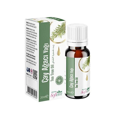 Softem Tea Tree Oil 20ml - Natural Skincare for Acne-Prone Skin & Nail Care