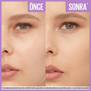 Maybelline Super Stay Lumi Matte Foundation - Long Lasting, Matte Finish, Lightweight Coverage for All Skin Tones Maybelline Super Stay Lumi Matte Foundation - Long Lasting & Matte Maybelline Super Stay Lumi Matte Foundation, Long Lasting Foundation, Matte Finish Foundation, Lightweight Foundation, Multi-Shade Foundation, Foundation Makeup, Cosmetics, Makeup Essentials, Beauty Products, Skincare and Makeup, Daily Makeup, Long Wear Foundation