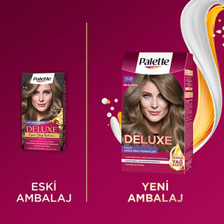palette deluxe hair color 7-11 ash brown, before and after hair dye result, palette hair color application process Palette Deluxe Hair Color - 7-11 Ash Brown for Beauty Enthusiasts | Long-Lasting Vibrant Color Palette Hair Color 7-11 Ash Brown palette, hair-color, ash-brown, beauty-enthusiasts, hair-dye, vibrant-color, long-lasting, micro-oils, easy-application, ai-generated