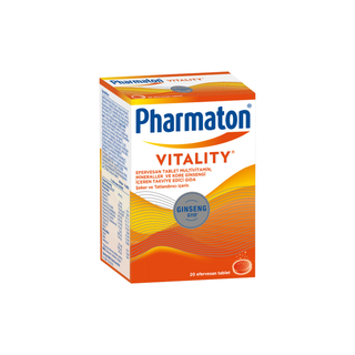 Pharmaton Vitality 20 Effervescent Tablets