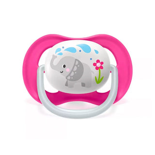 Philips Avent Ultra Air Animals 6-18m Pink Pacifier Set of 2