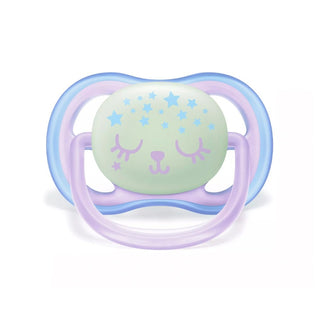 Philips Avent Ultra Air Night 6-18m Pink Pacifier Set of 2