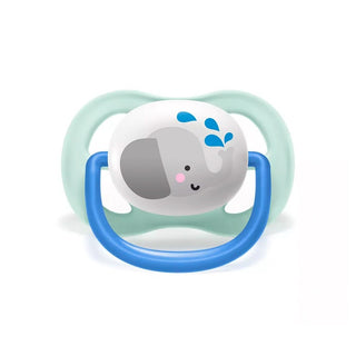 Philips Avent Ultra Animals 0-6m Blue Pacifier Set of 2