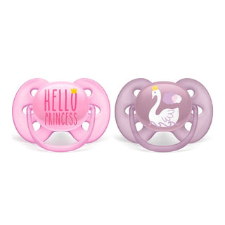 Philips Avent Ultra Soft 6-18m Pink Pacifier Set of 2