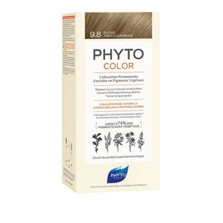 Phyto Phytocolor 9.8 Herbal Hair Dye Light Yellow Beige