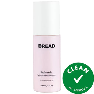 BREAD BEAUTY SUPPLY Hair Milk Hydrating Leave-In Conditioner for Dry, Damaged, Curly, and Coily Hair - Vegan, Cruelty-Free Hydrating Leave-In Conditioner for Dry, Damaged Hair - Vegan & Cruelty-Free leave-in hair conditioner, hydrating hair care, vegan hair products, cruelty-free beauty, detangling hair treatment, hair care for dry damaged hair, curly hair products, coily hair care, wavy hair products, vegan beauty products, cruelty-free hair care, hair hydration, hair nourishment, heat protection, hair det