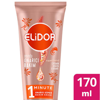 Elidor Instant Repair Hair Care Cream - 1 Minute Repair, Enriched with C Vita...