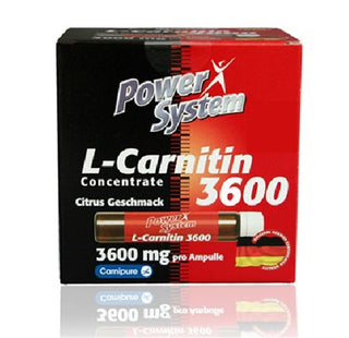 Power System L-Carnitin 3600 20 Ampoules