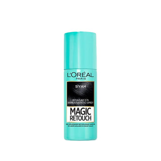L'Oreal Paris Magic Retouch Gray Hair Touch-up Spray - Black, 2.54 fl oz L'Oreal Paris Magic Retouch Gray Hair Spray - Black L'Oreal Paris Magic Retouch, gray hair touch-up spray, hair color concealer, black hair spray, temporary hair color solution, hair care, cosmetic, beauty product, gray hair concealer, hair touch-up, salon alternative, easy hair color, quick hair fix, on-the-go beauty, 2.54 fl oz, black color, spray format