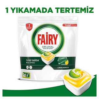 fairy dishwasher detergent capsules lemon scented, packaging of fairy detergent capsules, fairy lemon scented dishwasher detergent in use Fairy Dishwasher Detergent Capsules - Lemon Scent - Powerful Cleaning | 36 Washes Fairy Dishwasher Detergent Capsules - Lemon Scent | 36 Washes fairy, dishwasher-detergent, cleaning-capsules, lemon-scent, powerful-cleaning, stubborn-grease, easy-to-use, kitchen-cleaning, ai-generated, dishwashing