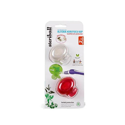 Steriball Electric Toothbrush Protection Case - Oral-B Compatible, Antimicrobial & Natural - Travel Friendly, Battery-Fr