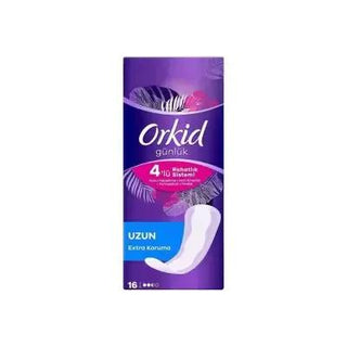 Orkid: Long Daily Panty Liners for Women - Individually Wrapped, Odor Control & Maximum Protection Orkid Long Panty Liners: Daily Freshness & Protection daily panty liners, long panty liners, feminine hygiene, daily protection, individually wrapped liners, odor control panty liners, Orkid panty liners, long panty liners for women, feminine hygiene product, panty liners, liners, feminine care, women's hygiene, daily freshness, odor control, absorbent, soft cover, individually wrapped, long length, hygiene, c