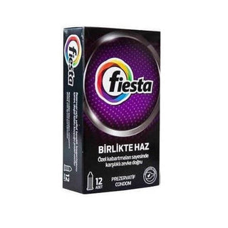Condom Fiesta Dotted - Dotted Embossed Condom